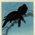 Crows in moonlight (<i>Tsuki ni karasu</i> - 鴉二羽と月)