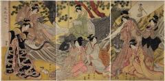 Representations of the Eight Legendary Chinese Wizards or <i>Fūryū hachi sennin</i> (風流八仙人)