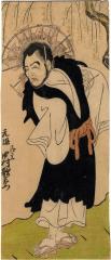 Nakamura Utaemon I (中村歌右衛門) as the Monk Seigen of Kiyomizu Temple from the play <i>Soga Moyō Aigo no Wakamatsu</i> [そがもよう あいごのわかまつ]  [曾我?愛護若松]