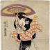 Segawa Kikunojō V (瀬川菊之丞) as the thief Hotei no Oichi  (布袋のお市) - left panel of a possible triptych