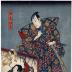 Ichikawa Danjūrō VIII as Itō Sōta (伊東壮太) - this is the right-hand panel of a triptych - from the play <i>Hanano Saga Nekomata Hanashi</i> [花野嵯峨猫魔縞]