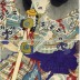 Ōtani Tomoemon V  [大谷友右衛門] as the ghost of Taira no Tomomori in the play <i>Ichi no Mori Kujira no Ōyose</i> (一守九字成大漁) 