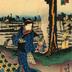 View of Hamamatsu (<i>Hamamatsu no zu</i>: 浜松ノ図) from the series Fifty-three Stations of the Tōkaidō Road (<i>Tōkaidō gojūsan tsugi no uchi</i>: 東海道五十三次之内) 