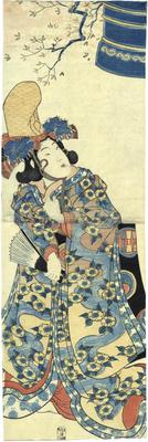 Dōjōji Maiden (<i>Musume Dōjōji</i> - 道成寺) dressed as a traditional <i>shirabyoshi</i> (白拍子)