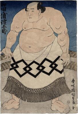 Sumo Wrestler or <i>rikishi</i> (力士)