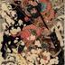 Kyūsenpō Sakuchō or Suo Chao, the Urgent Vanguard (急先鋒索超) from the series from <i>One Hundred and Eight Heroes of the Popular Shuihuzhuan</i> (<i>Tsūzoku Suikoden gōketsu hyakuhachinin no hitori</i> - 通俗水滸伝豪傑百八人之一個)