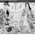 Meoka of the Hyogoya (兵库屋目岡) from the <i>Array of Famous Beauties on the Floral Patios</i> (廊花名君揃)