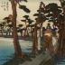 View of Yoshiwara (<i>Yoshiwara no zu</i>: 吉原図) from the series Fifty-three Stations of the Tōkaidō Road (<i>Tōkaidō gojūsan tsugi no uchi</i>: 東海道五十三次之内)