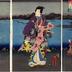 Descending Geese at Katada (<i>Katada Rakugan</i> - 堅田落雁) from the series <i>Eight Views of Ōmi</i> (<i>Ōmi hakkei no uchi</i> - 近江八景之内)