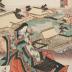 View of Kyoto (<i>Kyōto no zu</i>: 京都ノ図) from the <i>chūban</i> series Fifty-three Stations of the Tōkaidō Road (<i>Tōkaidō gojūsan tsugi no uchi</i>: 東海道五十三次之内)