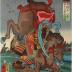 Shirafuji Hikoshichirō (白藤彦七郎) from the <i>A Hundred Stories of Military Valour</i> (<i>Buyū hyaku den</i> - 武勇百傳)
