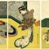 After the bath - left panel of a triptych