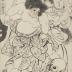 Sakata no Kintoki (坂田金時) wrestling with a three-eyed <i>Mikoshi nyūdō</i> [見越入道]