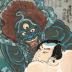 Goshaku Somegorō (五尺染五郎) from the series <i>The Lives of Brave and Hot-blooded Heroes</i>
(<i>Yūretsu kekki den</i> - 勇烈血気傳)