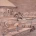 Hashiba Ferry in Snow (<i>Hashiba setchū</i> - 橋場雪中) from the series <i>The Pride of Edo</i> (江戸自慢): <i>Thirty-six Scenes</i> (<i>Edo jiman sanjū rokkei</i> - 三十六興) 