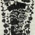 Irises stencil print from a set of 12 entitled 'Egoyomi Calendar Pictures' (絵暦拾弐帖)