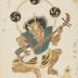Nakamura Utaemon III (中村歌右衛門) in the role of an old woman - from a series of 8 prints (<i>Hachimai tsuzuki no uchi</i> - 八枚続之内)