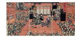 A Picture of Great Success (<i>Shibai Daihanjō no zu</i>) - 芝居大繁昌之図