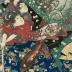 Kusunoki Tamonmaru Masayuki (楠多門丸正行) from the series <i>One Hundred Ghost Stories from China and Japan</i>  (<i>Wakan hyaku monogatari</i> - 和漢百物語)