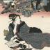Fujikawa Station (藤川宿), #38 (三十八) from the series <i>Beauties of the Tokaidō</i> [美人東海道]