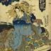 Toyohana (豊花 ) of the Maru-Ebiya (丸海老屋内) from the series <i> Comparisons of Courtesans and Flowers</i> (<i>Keisei hana kurabe</i> - 傾城花競)