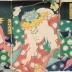 Sawamura Tosshō II (二代目沢村訥升) as Tomiki Saburō (冨貴三郎) on the right, Nakamura Shikan IV (中村芝翫) as Hidetarō (英太郎) in the middle, and Ōtani Tomoemon V (五代目大谷友右衛門) on the left as Fukami Jirō (深見次郎) in the play <i>Sangoku Kumiage Tōrō</i> [和漢竺爼上灯篭]