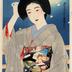 <i>The Second Series of Modern Beauties: Hazy Moon on a Spring Night</i> (<i>Gendai bijinshu dai-nishu</i>: <i>Oboro-yo</i>)
