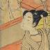 Wild Pinks (寄花): The Rokō girl (<i>Rokō musume</i> - 路考娘, nadeshiko), from the series Beauties of the Floating World Compared to Flowers (<i>Ukiyo bijin yosebana</i> - 浮世美人季) 
