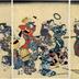 <i>The Ancient Custom of Attacking the Concubine</i> (<i>Ōko uwanari-uchi no zu</i> - 往古うハなり打の図) 