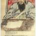 Matsumoto Kōshirō V (松本幸四郎) as Tohachi Gomon [藤八五文] actually (<i>Jitsuwa</i>) Naosuke Gonbei [藤八五もん実は直助権兵へ] from the play <i>Tōkaidō Yotsuya Kaidan</i> [東海道四谷怪談]