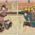 Iwai Shijaku I (岩井紫若) as Ohatsu (おはつ) in the play <i>Tsugiawase Koshiji no Meiboku</i> [接合北国梅]
