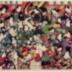 Composite grouping of actors in famous roles in <i>Hana sugata nobori sugoroku</i> (戯場姿昇進双六 - はなすがたのぼりすごろく)