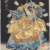 Ōtani Tomoemon V  [大谷友右衛門] as the ghost of Taira no Tomomori in the play <i>Ichi no Mori Kujira no Ōyose</i> (一守九字成大漁) 