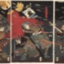 The last stand of the Kusunoki at Shijō-nawate - 楠家勇士四条縄手にて討死