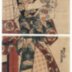<i>Kakemono</i> of the courtesan Takao of the Miuraya reading a love letter (?)
