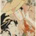 Scene from <i>Tsui no hinagata</i> ('Picture-book of Patterns of Loving Couples' - 絵本つひの雛形) - an album of 12 compositions
