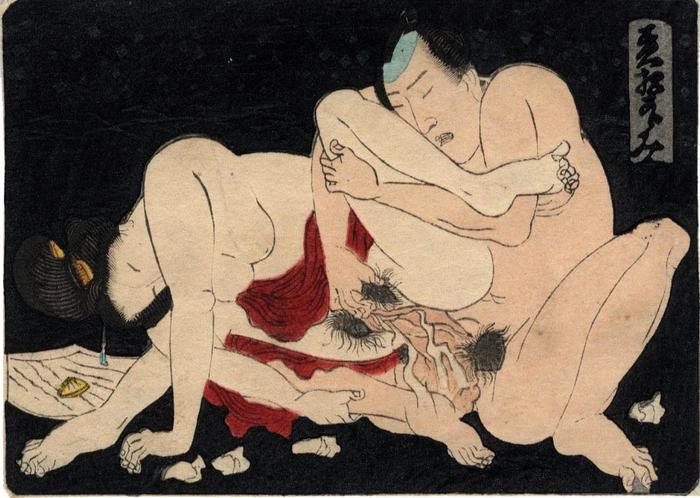 Shunga  - black background