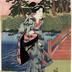 <i>Bijin</i> near the foot of a bridge