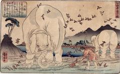 Taishun 大舜 from the series <i>Twenty Four Paragons of Filial Piety for Children</i> (<i>Nijushi-ko doji kagami</i>: 二十四孝童子鑑)