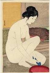 Woman at the bath (<i>Yokujō no onna</i> - 浴場の女)