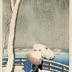 The Snow on Willow Bridge (<i>Yanagi-bashi no Yuki</i> [柳橋の雪]) on the Sumida River